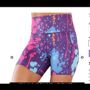CVG Paint splatter 5 inch shorts